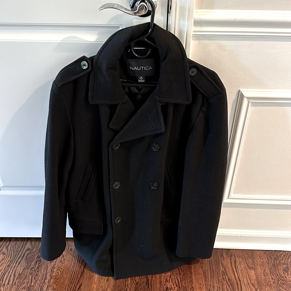 Men’s Nautica Black Coat